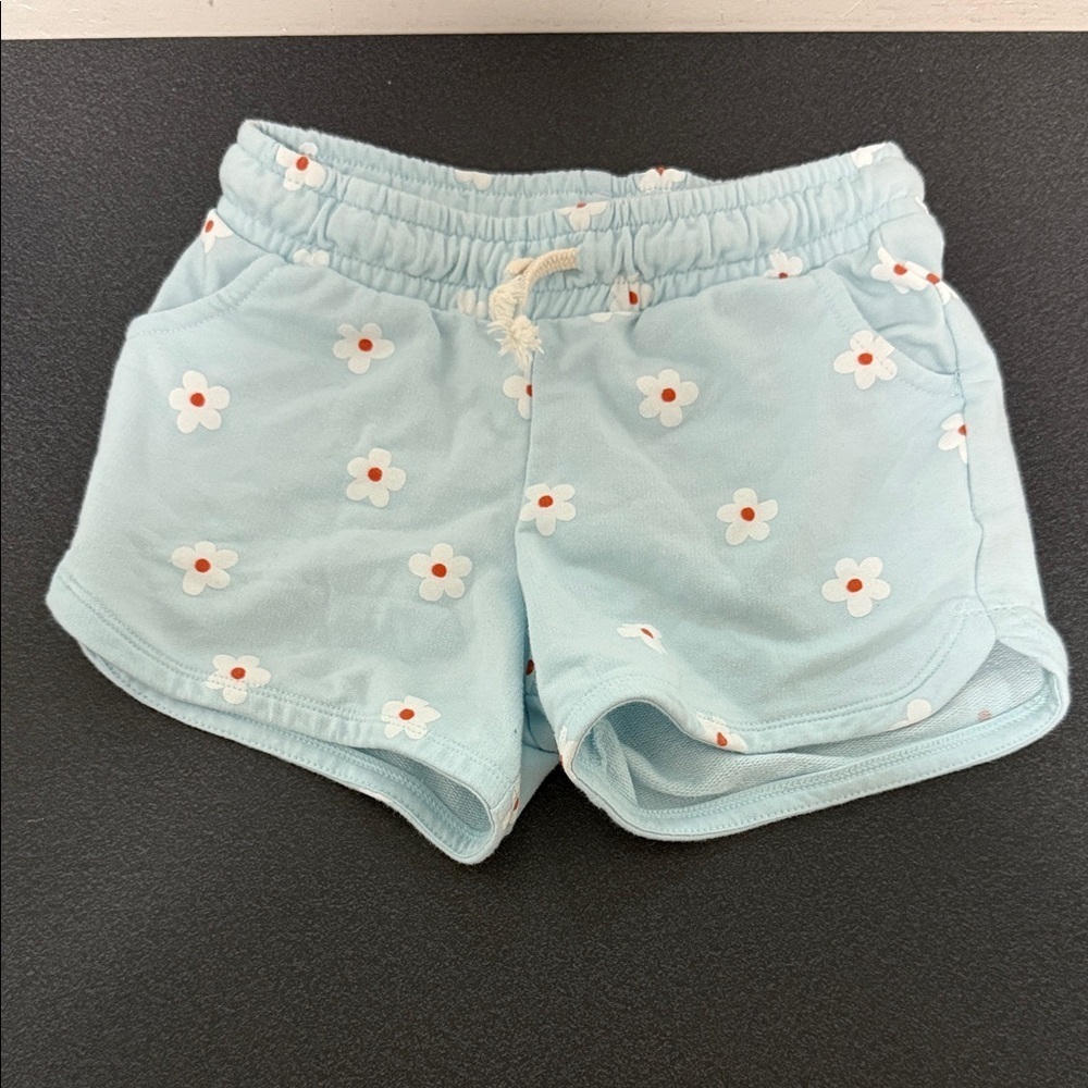 Cat & Jack Light Blue Floral Women's Shorts